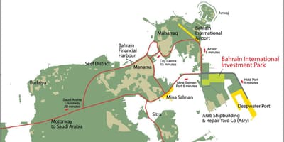 Карта Бахреина 2030