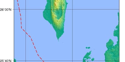 Карта Бахреина физичке